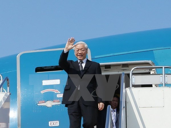 General Secretary of the Communist Party of Vietnam’s Central Committee Nguyen Phu Trong is paying an official visit to Russia from September 5 to 8 