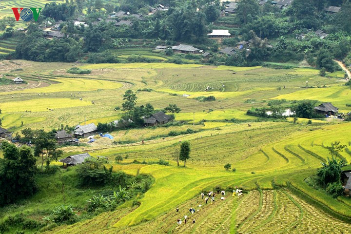   Picturesque villages are inhabited by Mong, Dao and Giay ethnic minority people.