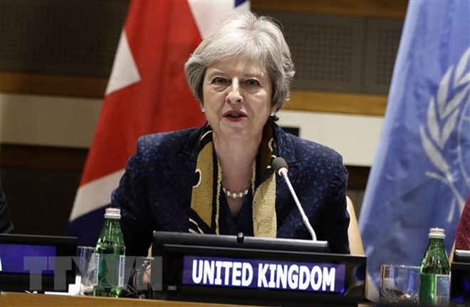 Thủ tướng Anh Theresa May. (Nguồn: AFP/TTXVN)