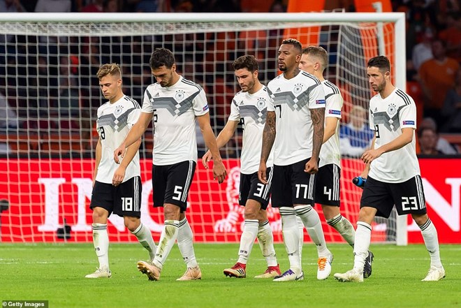 UEFA Nations League: Tuyển Đức thua đậm trên đất Hà Lan