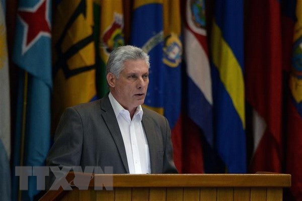 President of the Council of State and Council of Ministers of Cuba Miguel Diaz Canel Bermudez