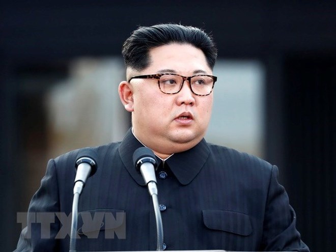 Nhà lãnh đạo Triều Tiên Kim Jong-un. (Nguồn: Yonhap/TTXVN)