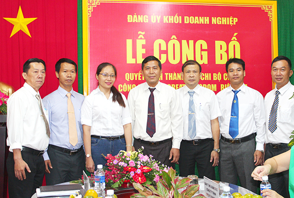 Party Cell of Great Kingdom Bien Hoa Company established