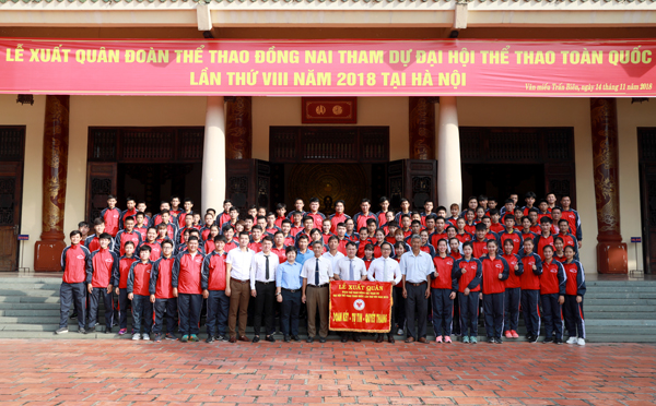 Dong Nai holds send-off for delegation to 8th National Games