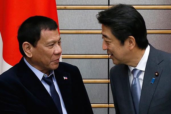 Philippines, Nhật Bản cam kết duy trì tự do hàng hải ở Biển Đông