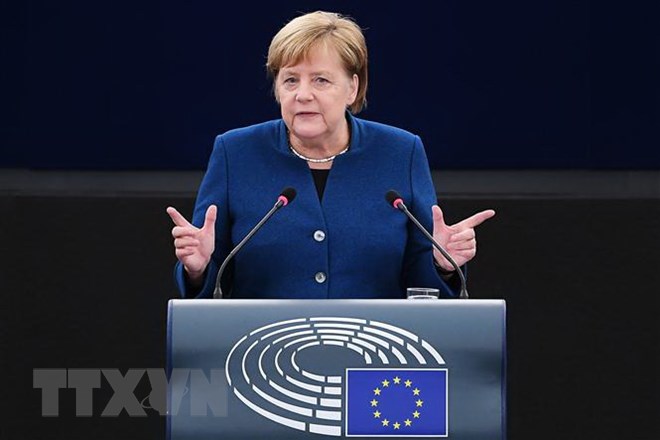 Thủ tướng Đức Angela Merkel. (Nguồn: TTXVN)