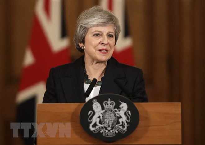 Thủ tướng Anh Theresa May. (Nguồn: AFP/TTXVN)