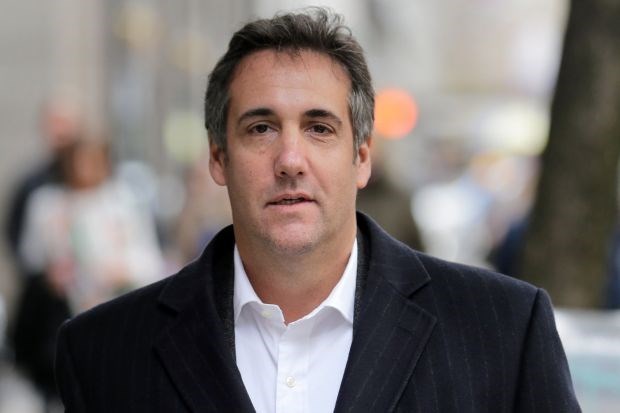 Ông Michael Cohen đang ở giữa tâm bão dư luận. (Nguồn: Wall Street Journal)