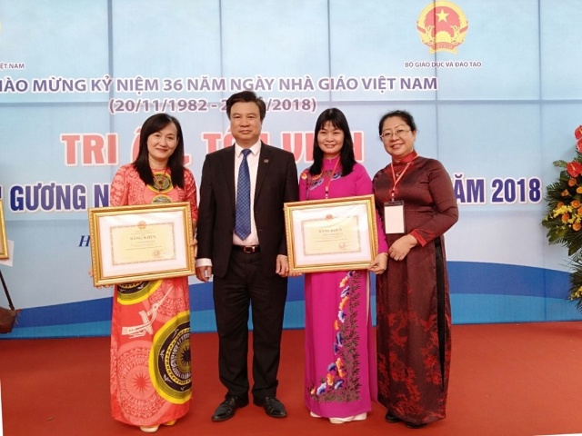 Dong Nai's two teachers among 183 national outstanding teachers