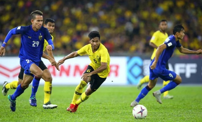 Malaysia và Thái Lan hòa nhau ở bán kết lượt đi AFF Cup 2018. (Nguồn: foxsportsasia.com)