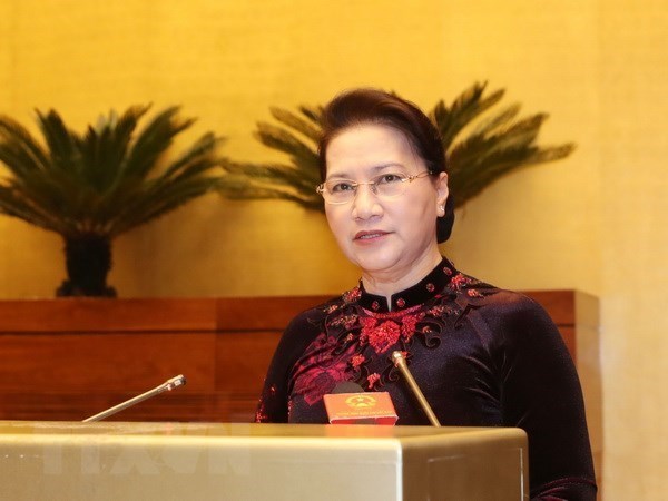 National Assembly Chairwoman Nguyen Thi Kim Ngan