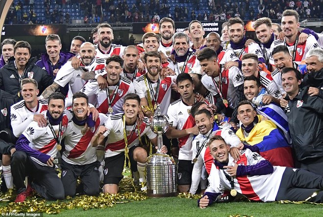 River Plate lần thứ tư vô địch Copa Libertadores.