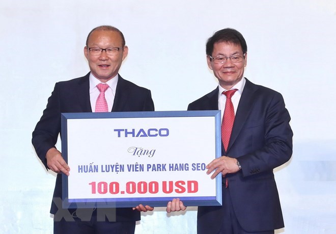 Korean coach to use rewarded money for charity activities