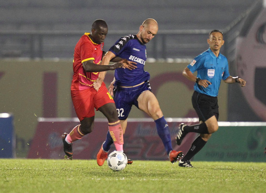 Becamex Bình Dương có trận hòa 1-1 với Sài Gòn FC vào chiều 20-12