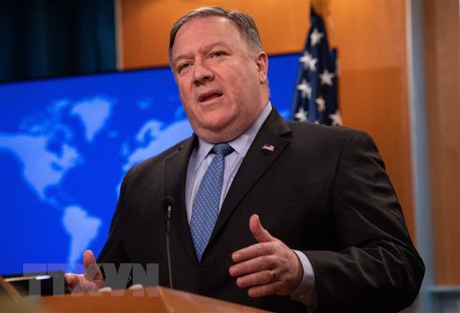 Ngoại trưởng Mỹ Mike Pompeo. (Nguồn: AFP/TTXVN)