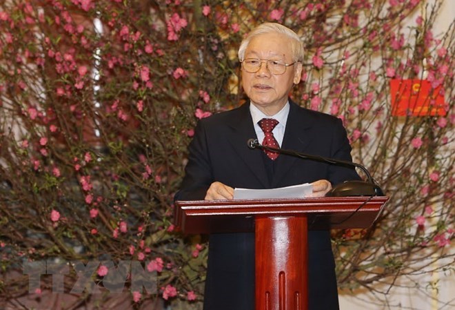 Party General Secretary and President Nguyen Phu Trong