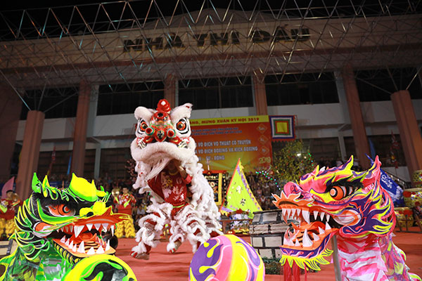 Dong Nai Unicorn-Lion-Dragon Dance Tournament kicks off