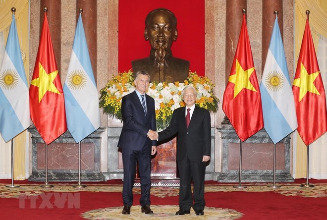 Vietnam, Argentina to work towards strategic partnership