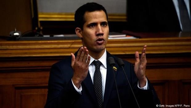 Thủ lĩnh phe đối lập Juan Guaido. (Nguồn: DW)