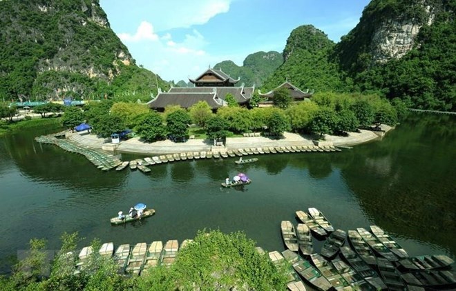 Trang An complex in Ninh Binh province (Photo: VNA)