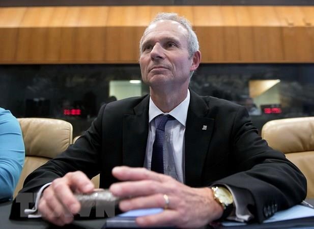 Bộ trưởng Văn phòng Nội các Anh David Lidington. (Ảnh: AFP/TTXVN)