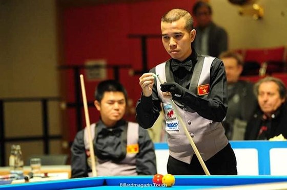Việt Nam dừng bước ở tứ kết giải Billiards đồng đội thế giới