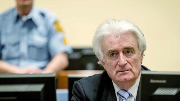 Cựu lãnh đạo người Serbia ở Bosnia-Herzegovina, Radovan Karadzic. (Nguồn: AFP)