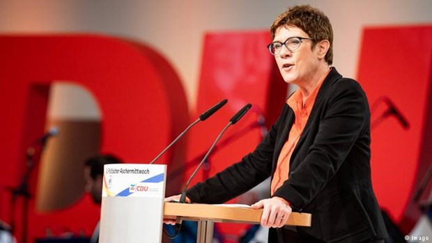 Chủ tịch đảng CDU Annegret Kramp-Karrenbauer. (Nguồn: dw.com)