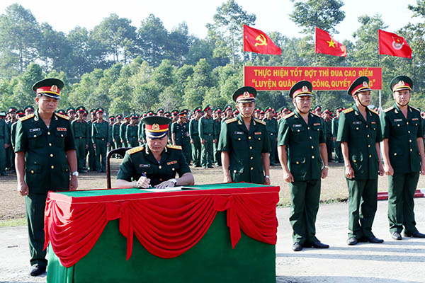 Sư đoàn 9 phát động thi đua cao điểm