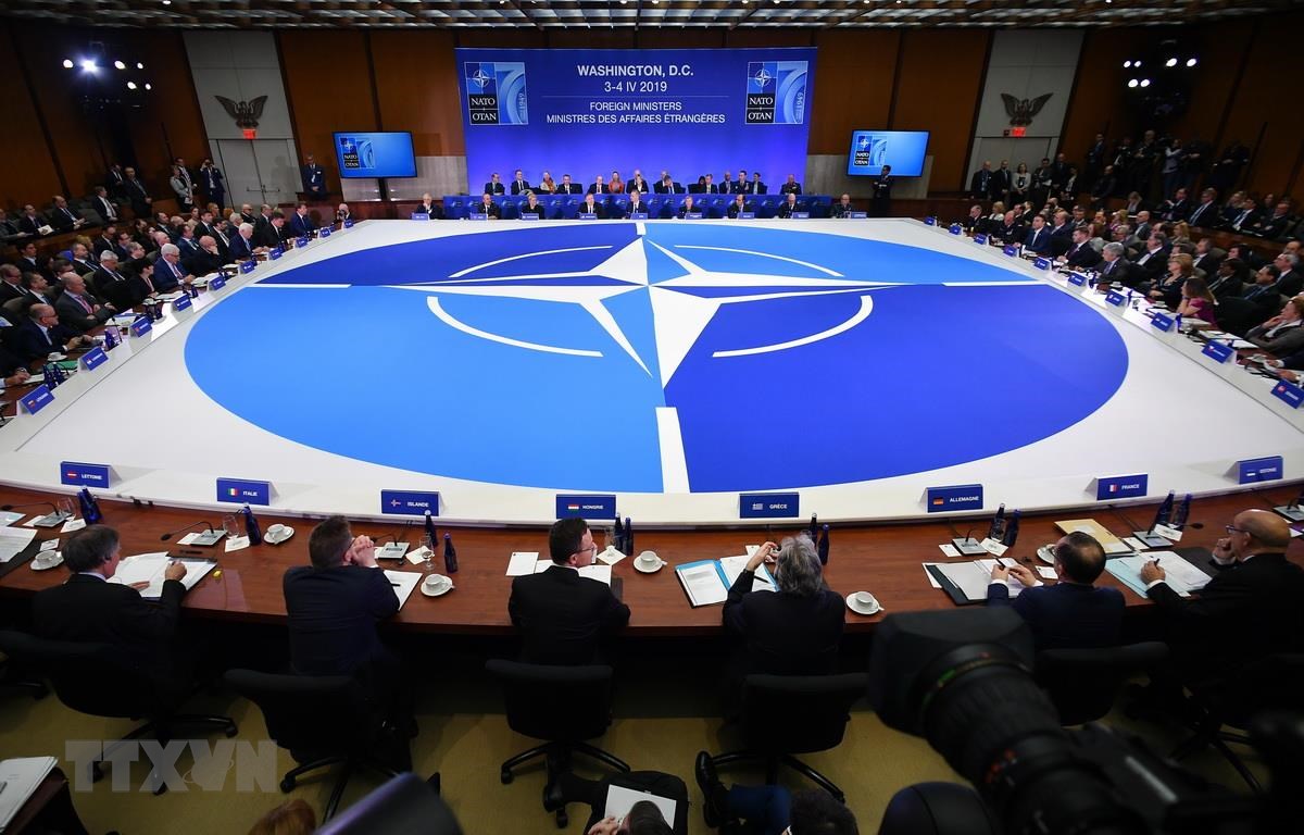 Toàn cảnh Hội nghị Ngoại trưởng NATO tại Washington, DC, ngày 4/4 vừa qua. (Ảnh: AFP/TTXVN)