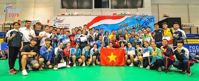Vietnam dominates Southeast Asian karate champs