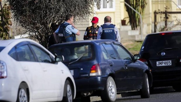 Cảnh sát New Zealand. (Ảnh: New Zealand Herald/TTXVN)