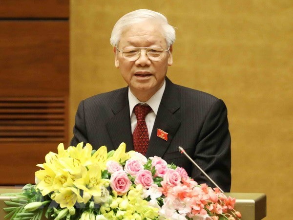 Top leader sends letter to Japanese King Father