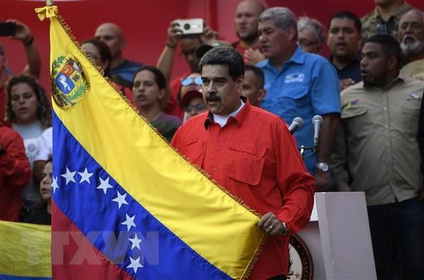 Tổng thống Venezuela Nicolas Maduro. (Nguồn: AFP/TTXVN)