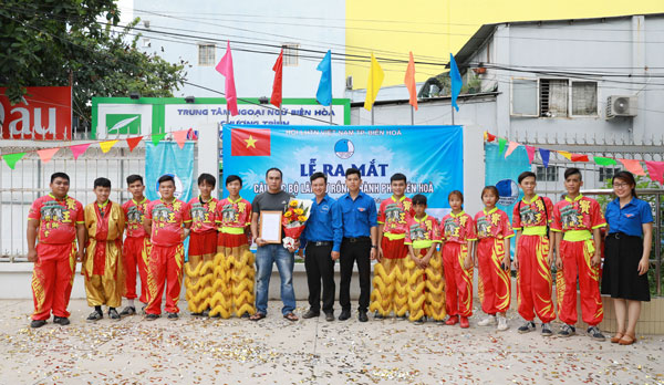 Unicorn-Lion-Dragon Dance Club of Bien Hoa city makes debut