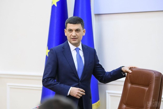 Thủ tướng Ukraine Volodymyr Groysman quyết định từ chức