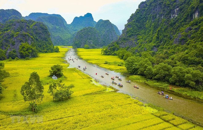 Trang An Landscape Complex - World Cultural and Natural Heritage - Illustrative image (Source: VNA)