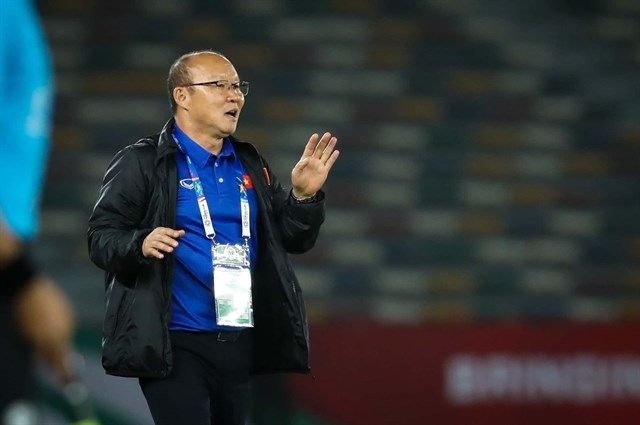 National team coach Park Hang-seo (Photo: VNA)