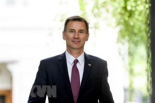 Ngoại trưởng Anh Jeremy Hunt, ứng cử viên cho vị trí Thủ tướng Anh. (Nguồn: THX/TTXVN)