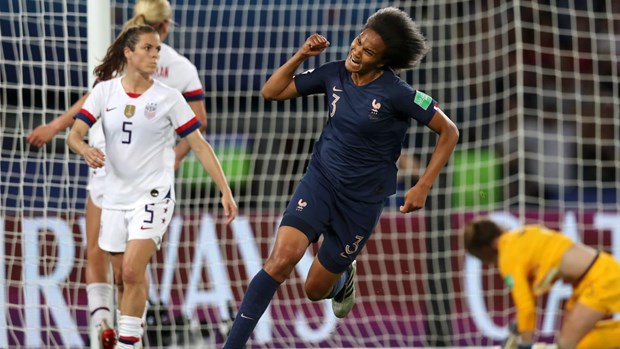  Wendie Renard lập công nhưng Pháp vẫn phải dừng cuộc chơi. (Nguồn: Getty Images)