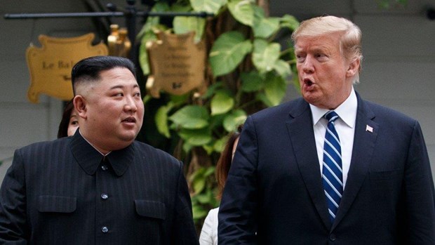 Tổng thống Mỹ Donald Trump nói rằng ông và nhà lãnh đạo Triều Tiên Kim Jong-un có “một tình cảm tốt đẹp." (Nguồn: AP)