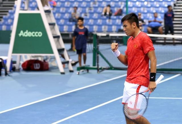 Lý Hoàng Nam và các đồng đội hoàn thành mục tiêu thăng hạng tại Davis Cup 2019