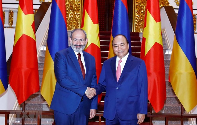 Armenian PM concludes official visit to Vietnam