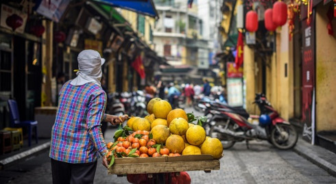 A Hanoi street