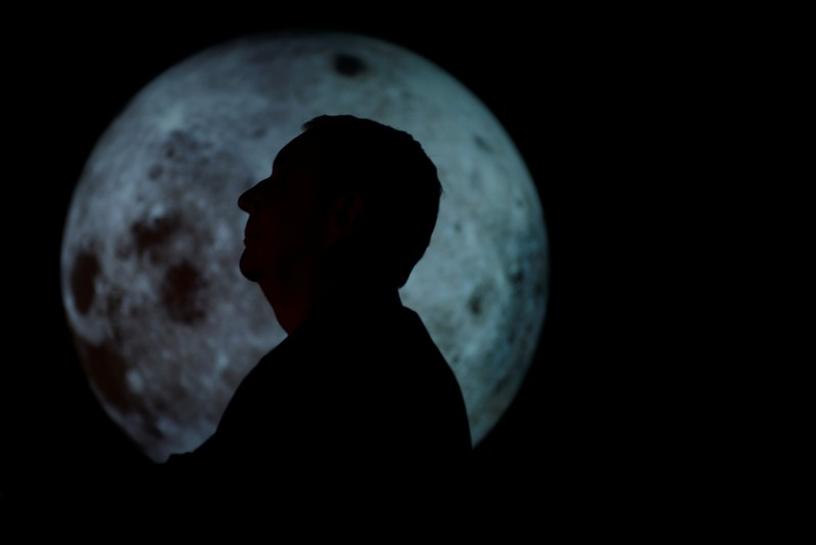 University of Colorado Boulder director of NASA/NLSI Lunar University Network for Astrophysics Research Jack Burns, who is working with NASA to put telescopes on the moon by using telerobotic technology, stands for a portrait at the Fiske Planetarium in Boulder, Colorado, U.S., June 24, 2019. REUTERS/Michael Ciaglo