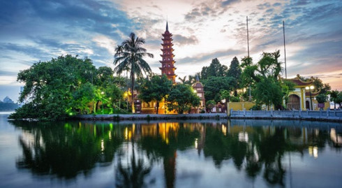 Tran Quoc pagoda in Hanoi