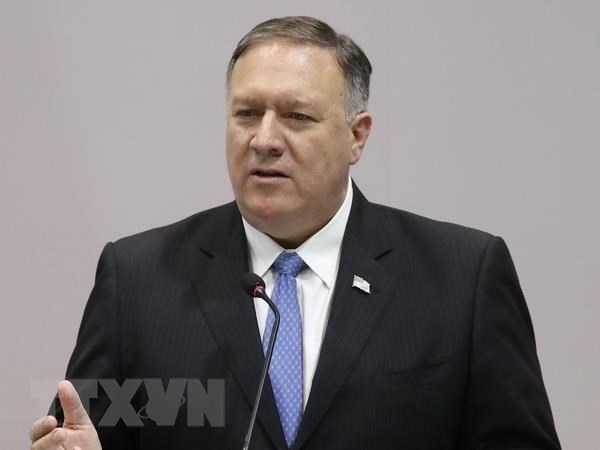 Ngoại trưởng Mỹ Mike Pompeo. (Ảnh: Yonhap/TTXVN)