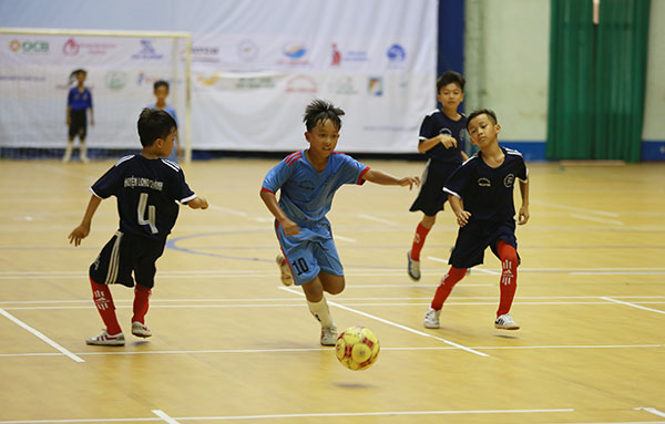 Four teams named for semi-finals of 17th Dong Nai Newspaper Children Football Cup