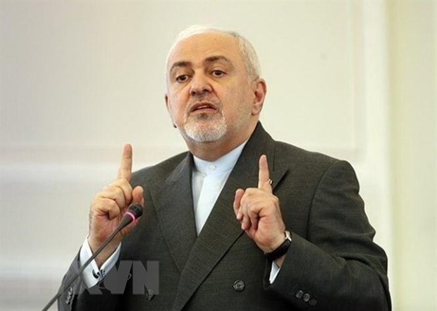 Ngoại trưởng Iran Mohammad Javad Zarif phát biểu tại Tehran. (Nguồn: IRNA/TTXVN)