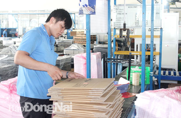 Sản xuất tại Công ty TNHH Việt Nam Center Power Tech, Khu công nghiệp Nhơn Trạch 2 (huyện Nhơn Trạch)